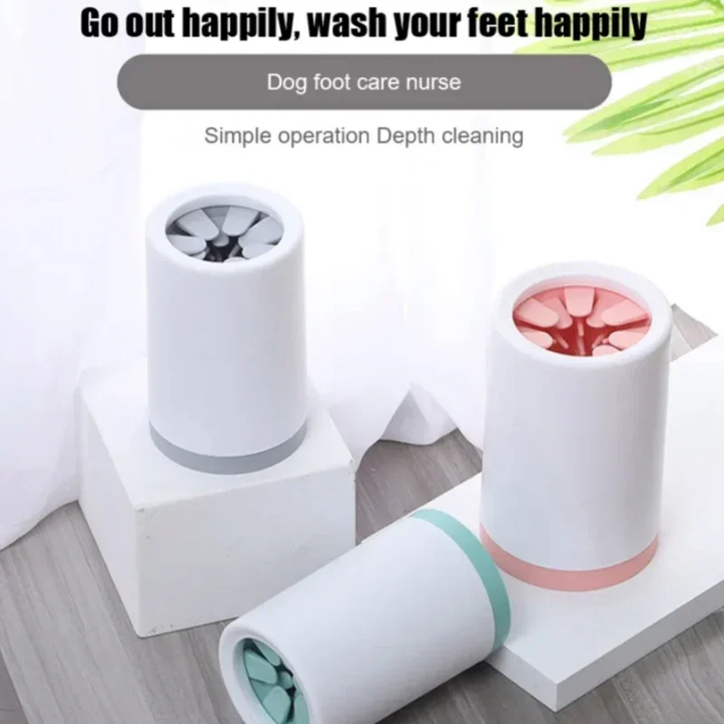 Dog Paw Cleaner - Automatische Haustier Fuß Waschmaschine Tasse Silikon