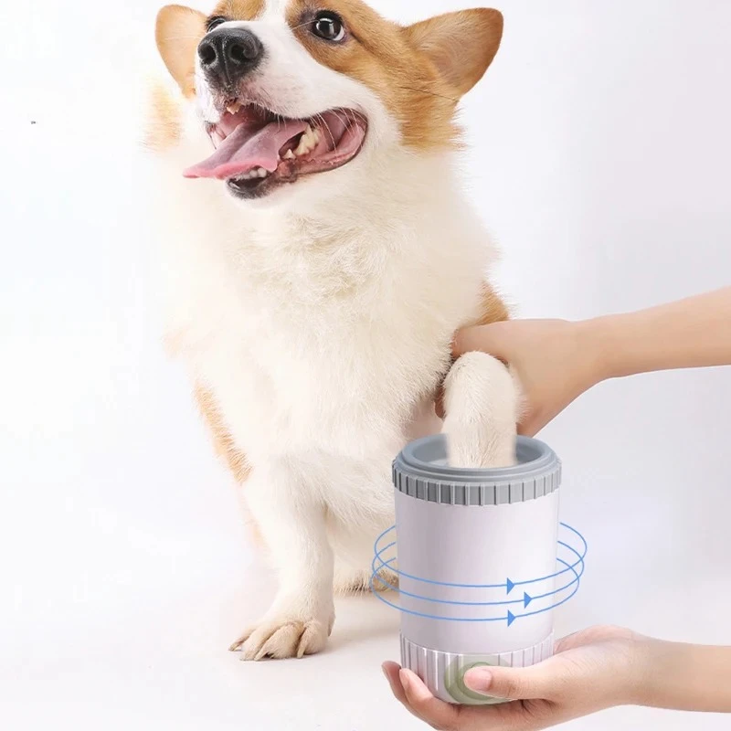 Dog Paw Cleaner - Tragbarer automatischer Pfotenreiniger für Hunde mit
