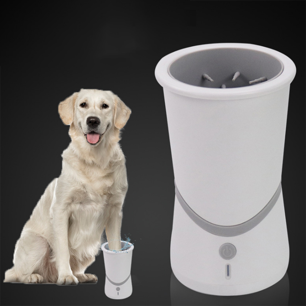Dog Paw Cleaner - Automatische Haustier Pfote Reiniger Tasse Elektrische