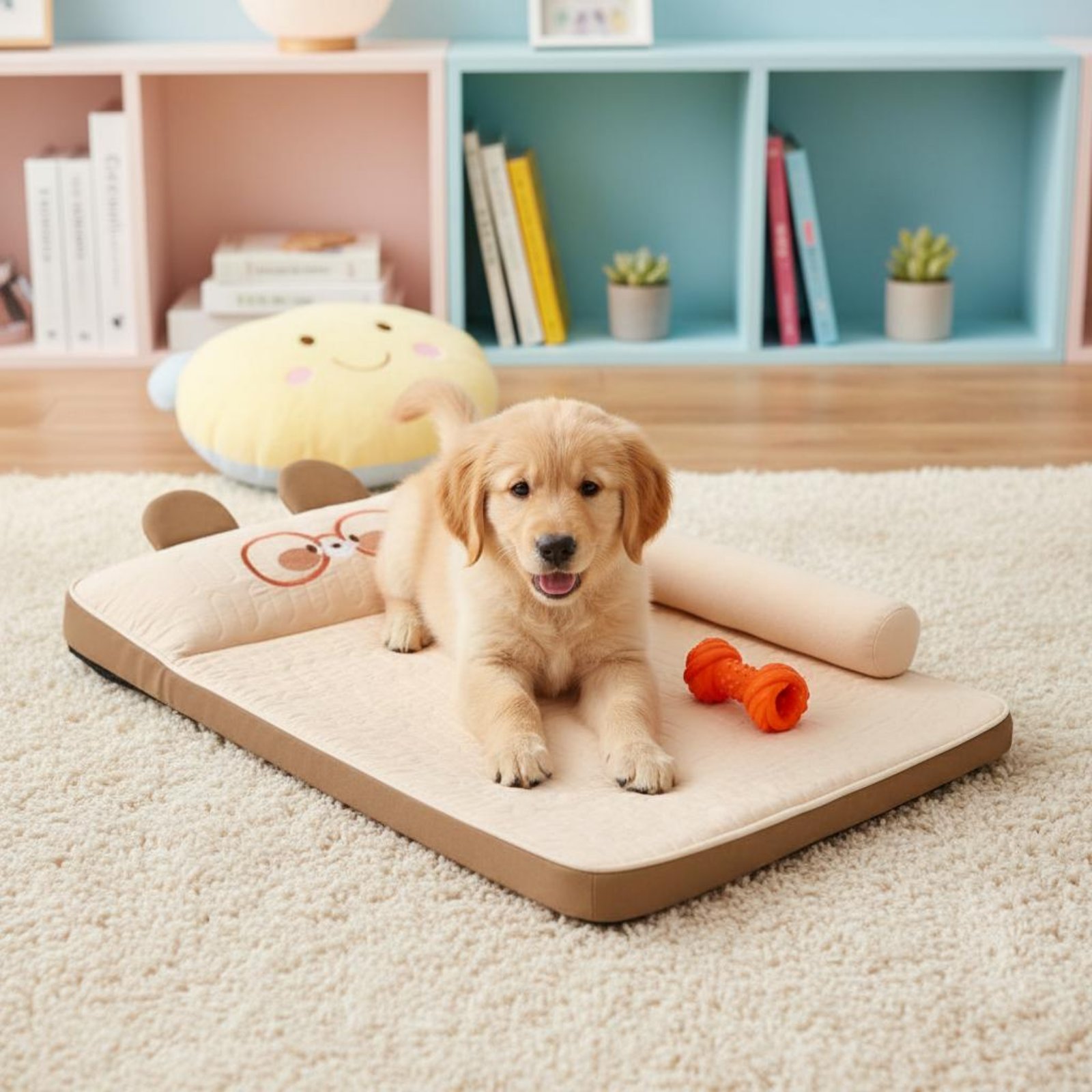 Dog Cooling Mat - Eisseide Haustiermatte Leicht zu Reinigen Atmungsaktive