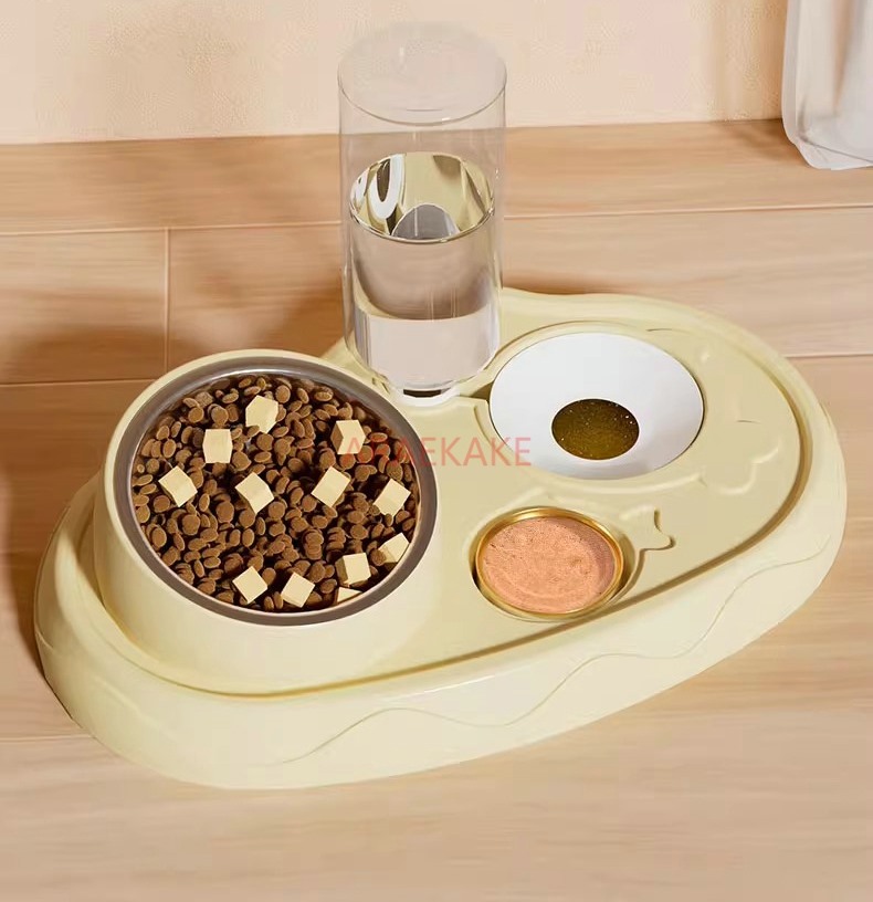 Pet Supplies Is Food - Katzennapf, Doppelnapf, Katzenfutternapf, Hundenapf, Hundenapf, schräger