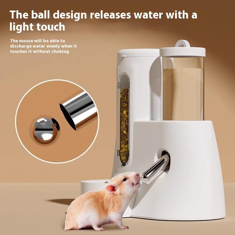 Pet Supplies Is Food - 1 Stück 2-in-1-Futter- und Wasserspender für