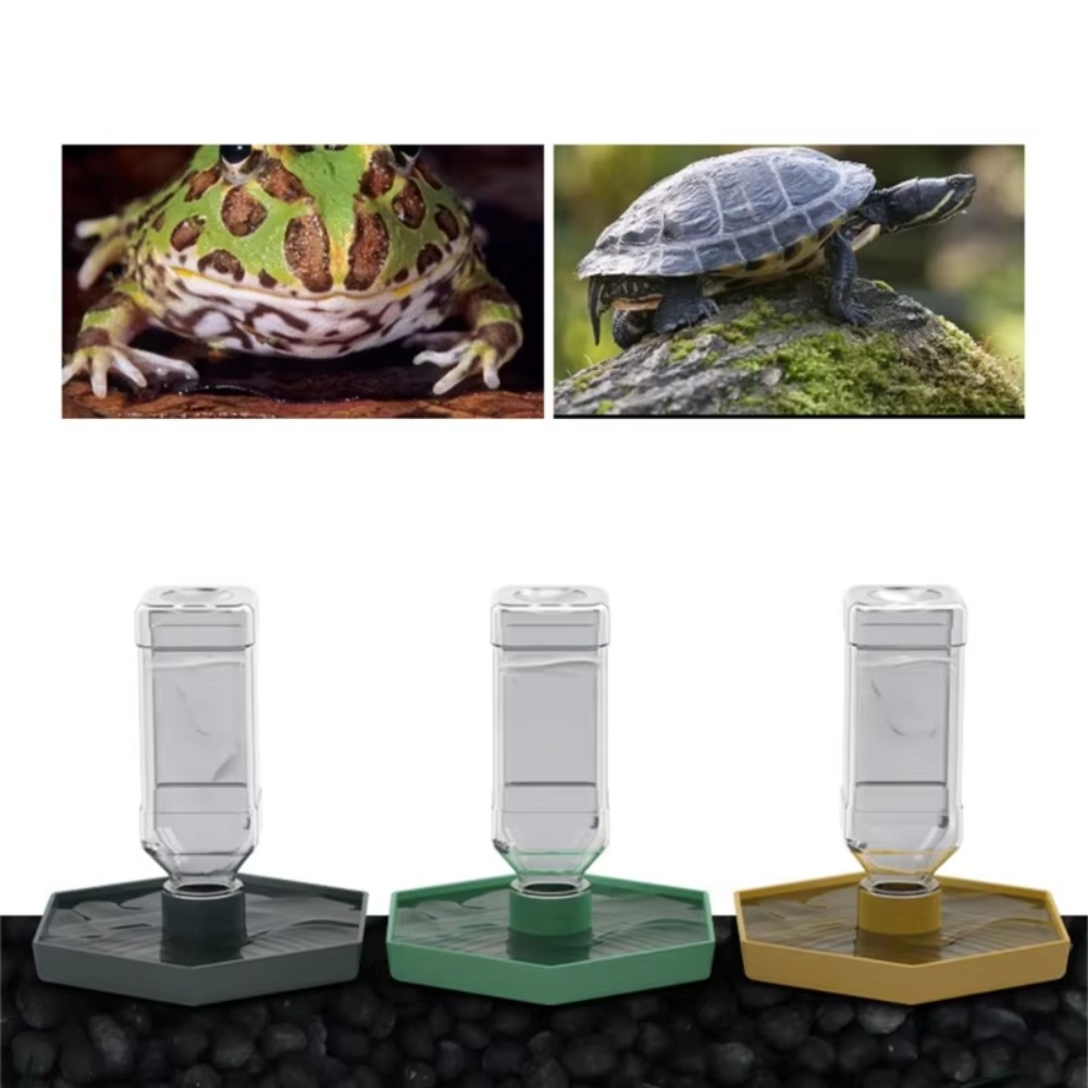 Pet Supplies Is Food - Fütterungszubehör Automatischer Schildkröten-Futternapf Rutschfester Kleiner Wasserspender