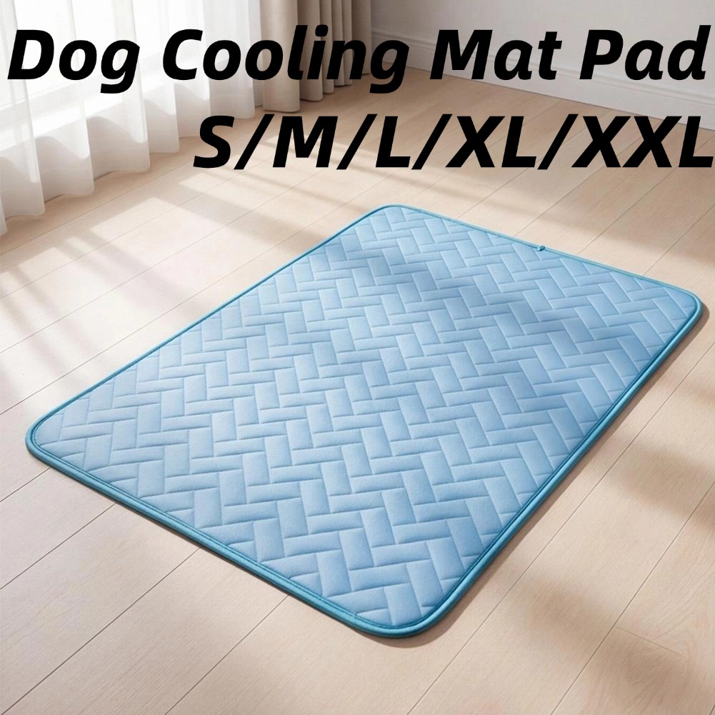 Dog Cooling Mat - Hundekühlmatte, atmungsaktive Sommermatte für Haustiere, tragbare,