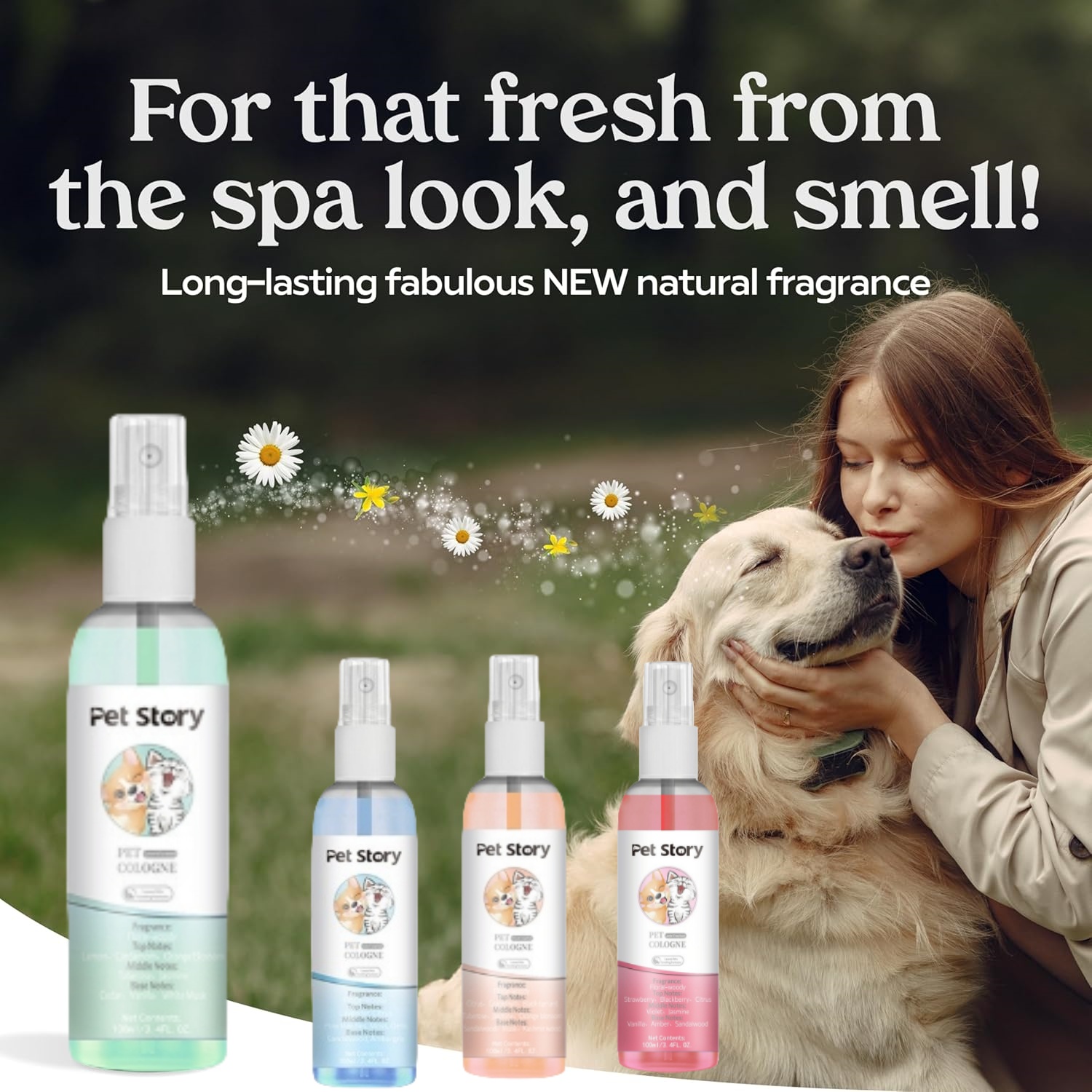 Premium-Pflegespray für Hunde, – Pet Cologne Spray Bewertung und Preis