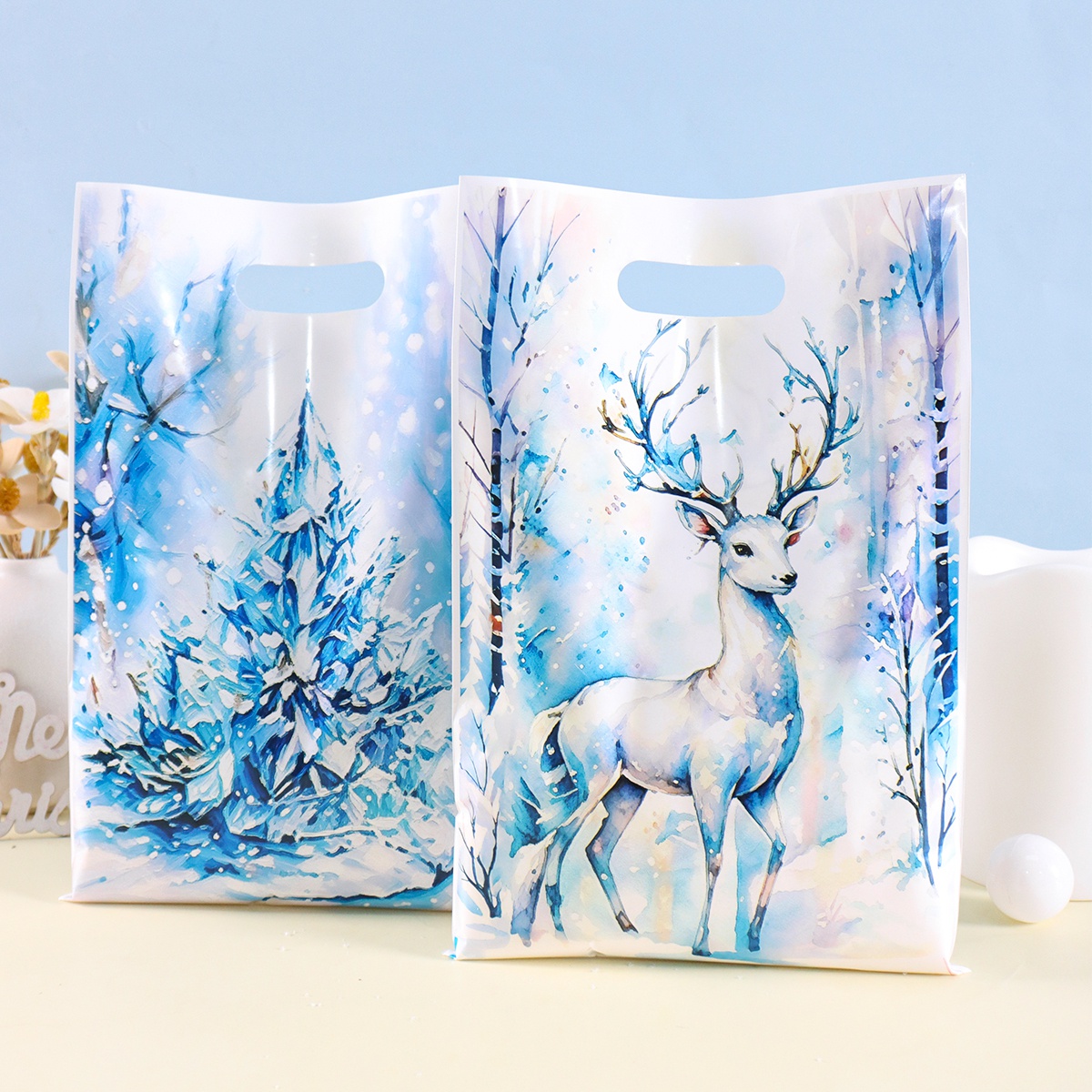 10/20/50 Stück Blaue Weihnacht – Pet Supplies Discount Bewertung und Preis