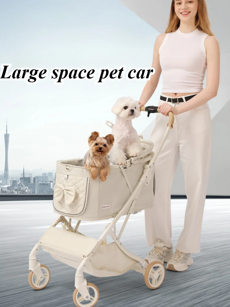 Outdoor-Welpen-Kinderwagen für – Pet Stroller Carrier Bewertung und Preis