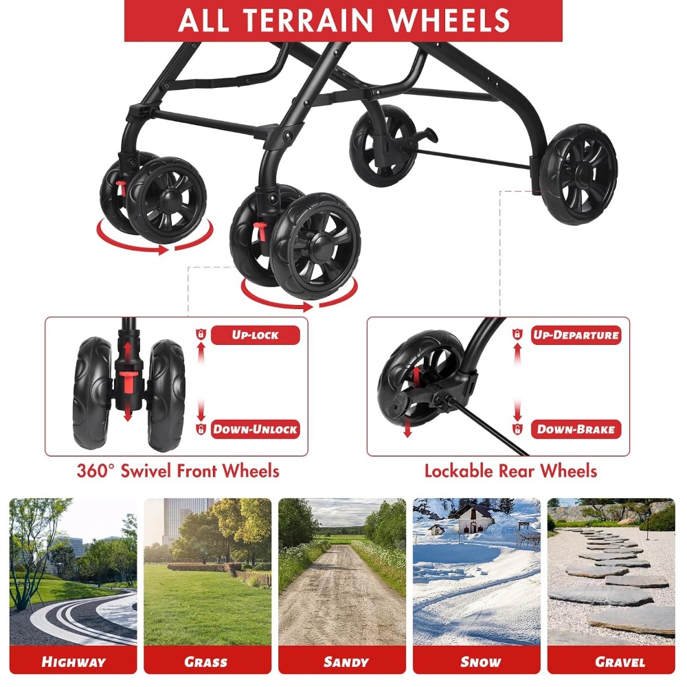 Doppelter Haustierbuggy mit 2  – Pet Stroller Carrier Bewertung und Preis