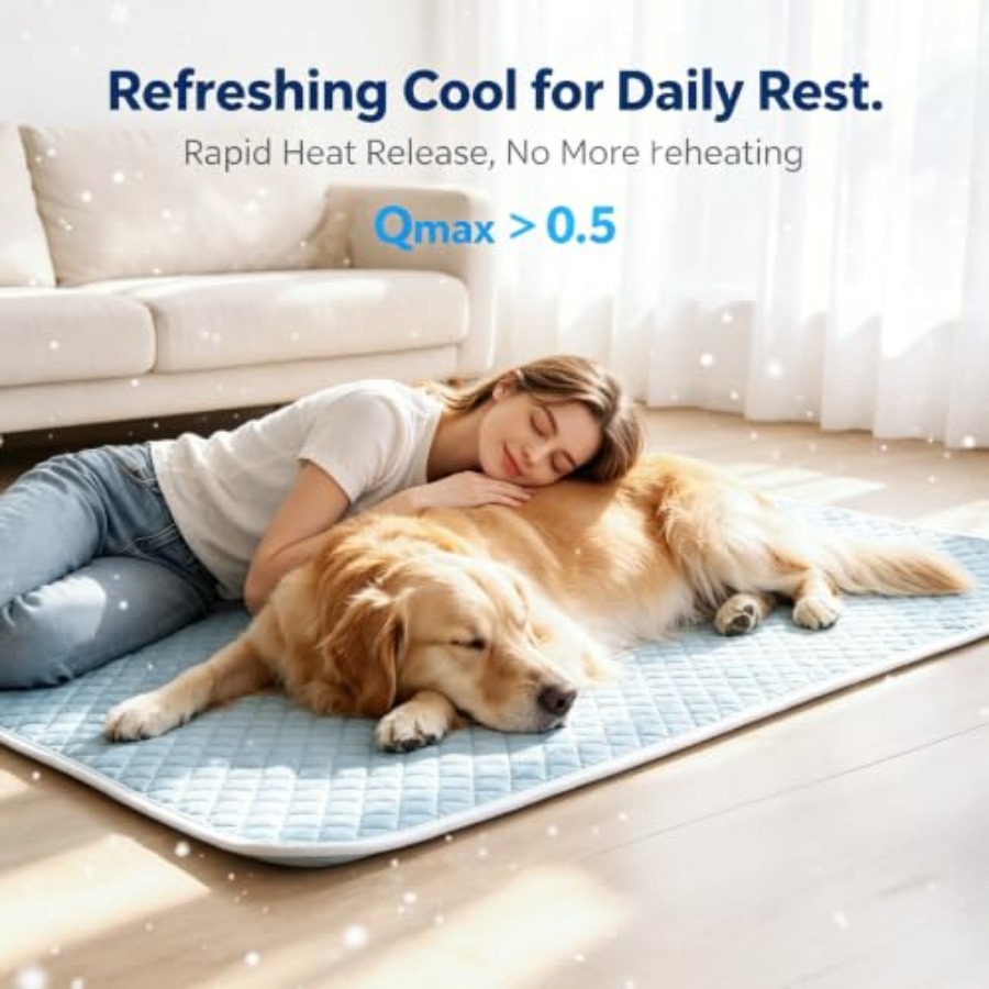 Hunde-Kühlmatte Selbstkühlende – Dog Cooling Mat Bewertung und Preis