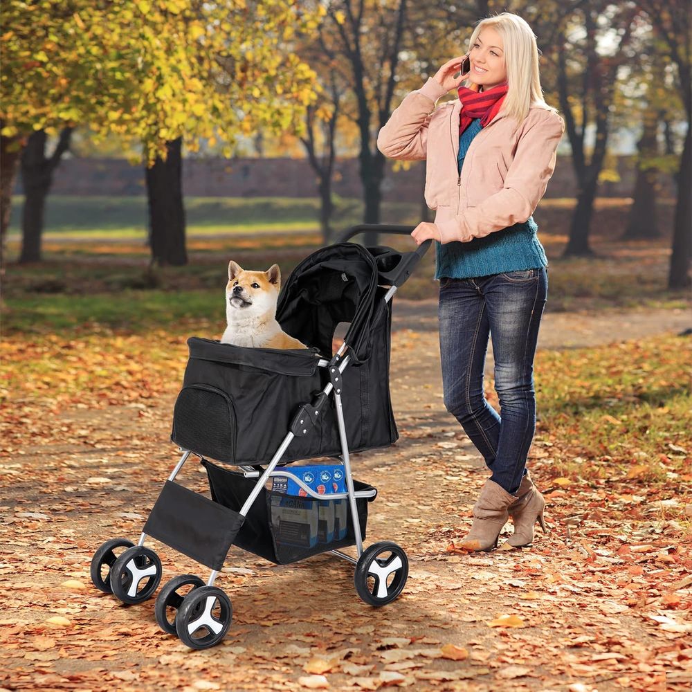 Haustier-Kinderwagen für Hunde – Pet Stroller Carrier Bewertung und Preis